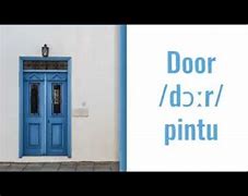 Inggrisnya Pintu Adalah